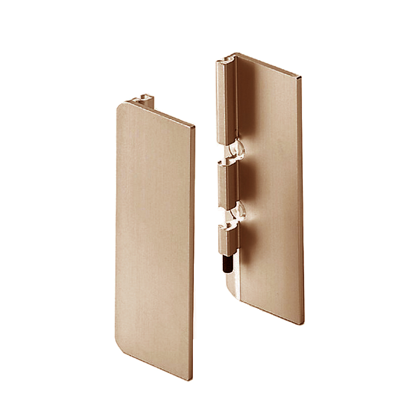 Mid Profile End Cap for True Handleless - Brushed Copper Anodised