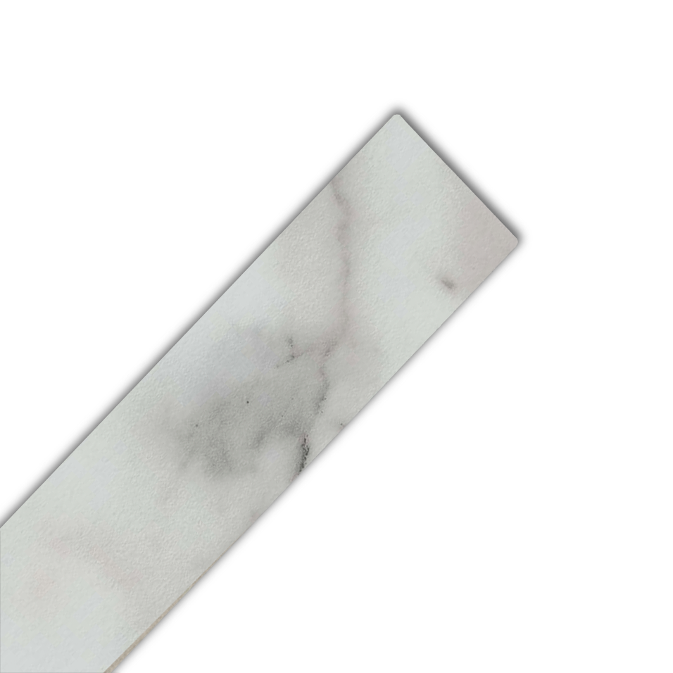 Formica Calacatta Marble Laminate Edging Strip - 2m
