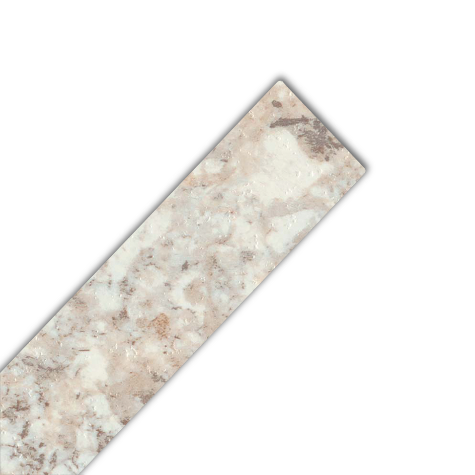 Formica Crema Mascarello Laminate Edging Strip - 2m