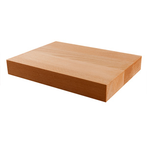 Beech Wooden Worktop Sample 200mm X 150mm X 27mm