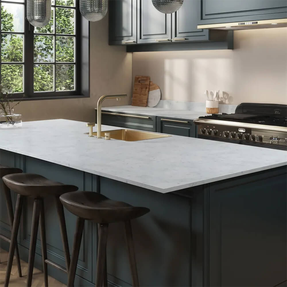 Carrara Marble - Coreluxe Solid Surface Worktop